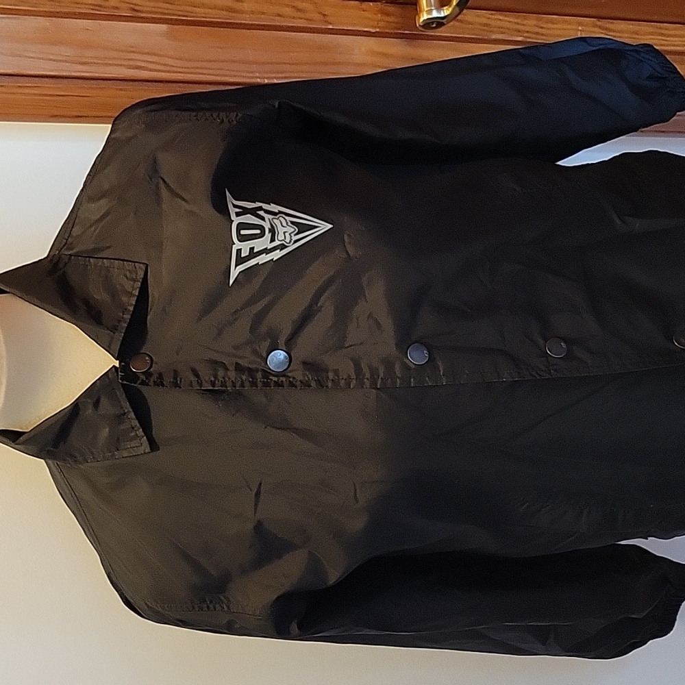 Kids Fox Racing Deluxe Windbreaker Vintage look  jacket Size Med